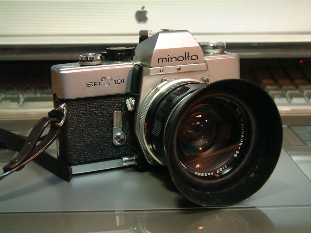 カメラ　ミノルタ　SR-T101　フィルムカメラ