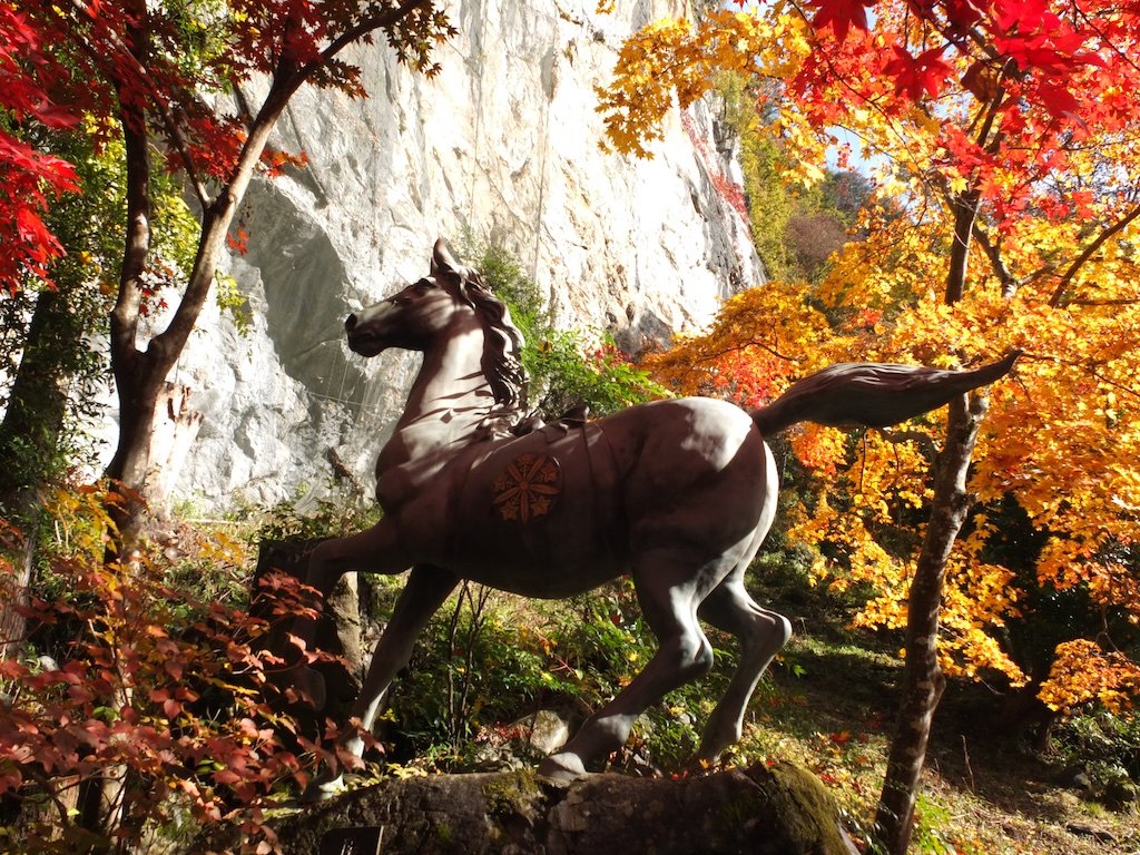 FujiFilm X10 Digitalcamera camera autumn AutumnLeaves Horse