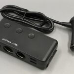 Japan Ave.のシガーソケットは3連でQuick Charge3.0搭載USB付き、しかも1年保証！