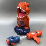 恐竜のオモチャでパーティーゲーム？！　動く玉入れEagle Stoneの8808-6B