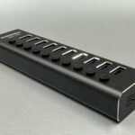 独立スイッチ付きの10ポートUSBハブ、ROSONWAY RSH-A10S 詳細レビュー